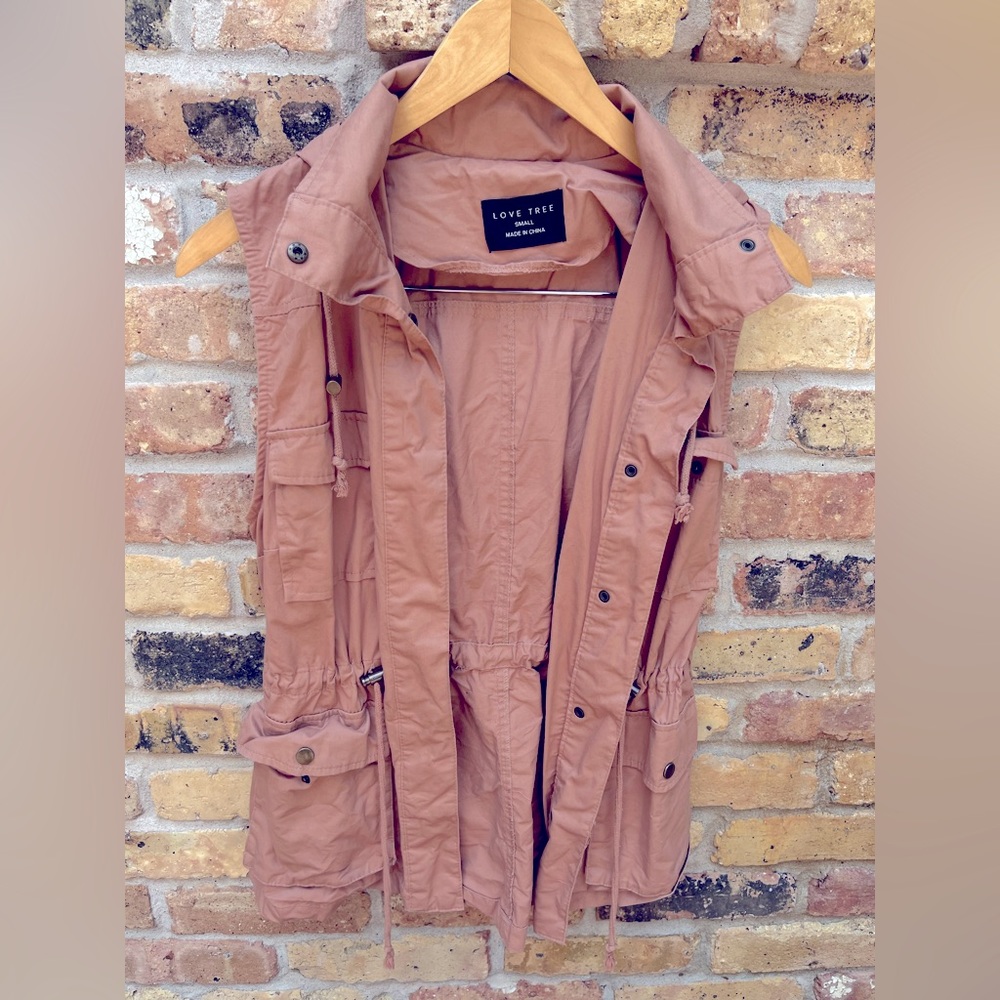 Coral Clay Vest sz S